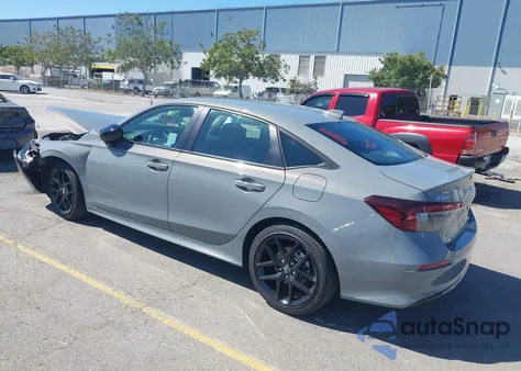 2025 Honda Civic Sport/Sport Touring from USA, damaged, VIN 2HGFE4F8XSH341020